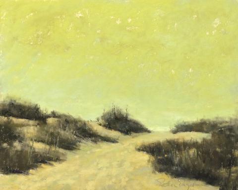 Dune Grass 8 x 10 pastel